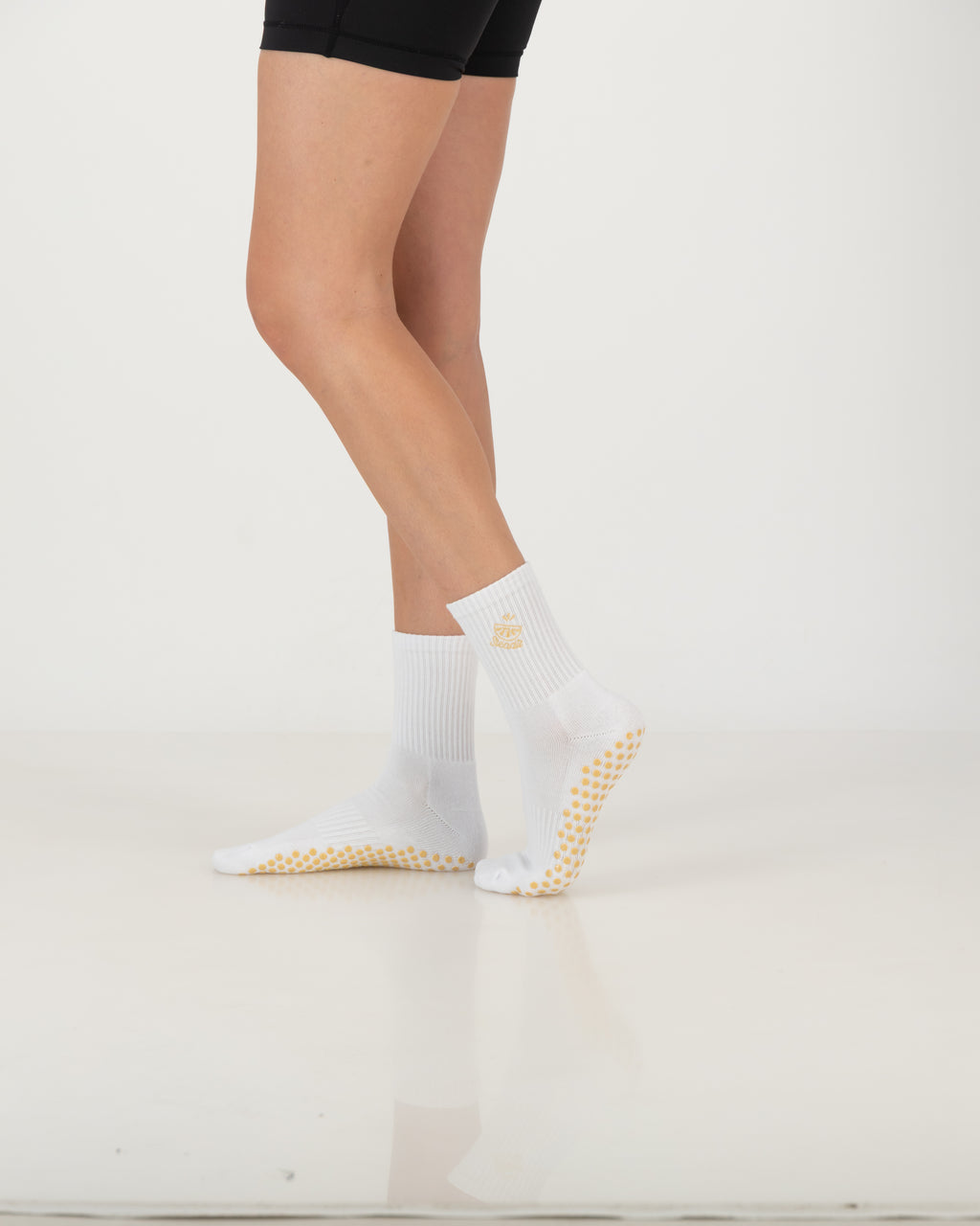 Zestii Lemon Crew Sock