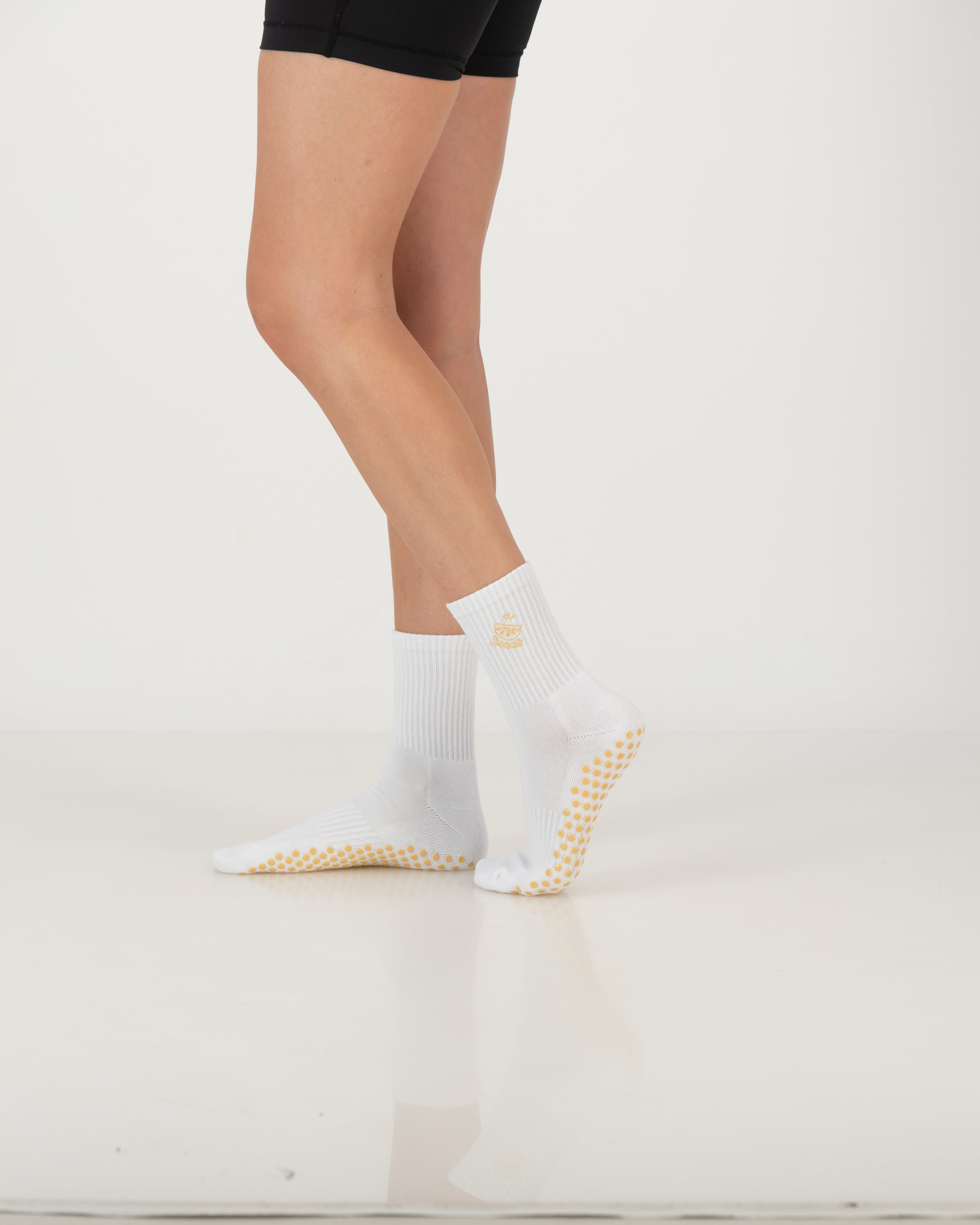 Zestii Lemon Crew Sock